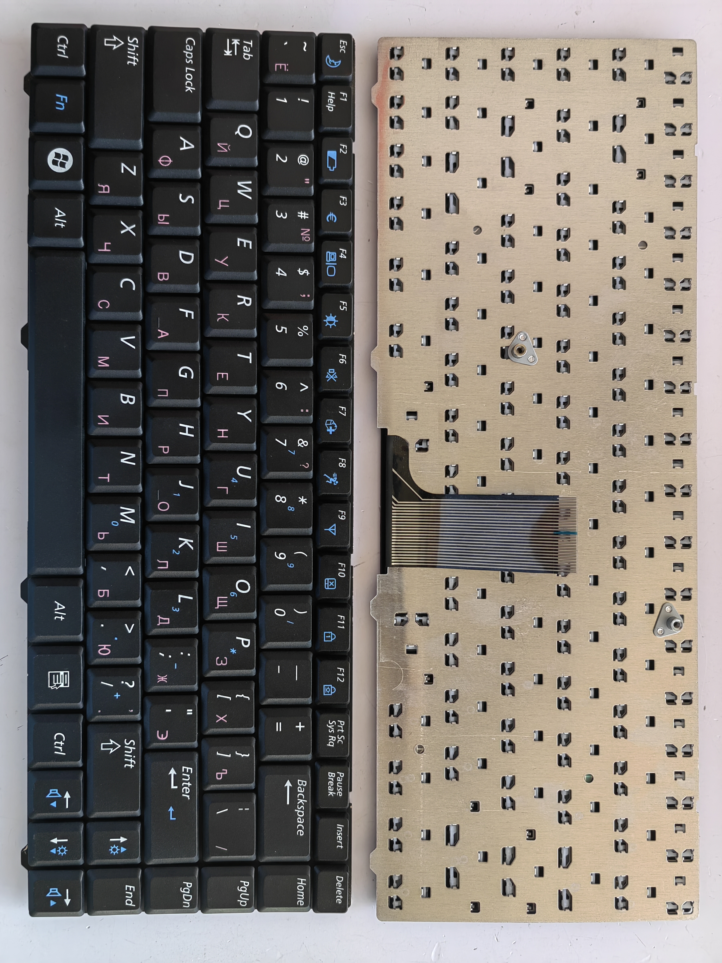 Picture of New Replacement Laptop Keyboard For SAMSUNG R519 BLACK (OEM) RU Layout